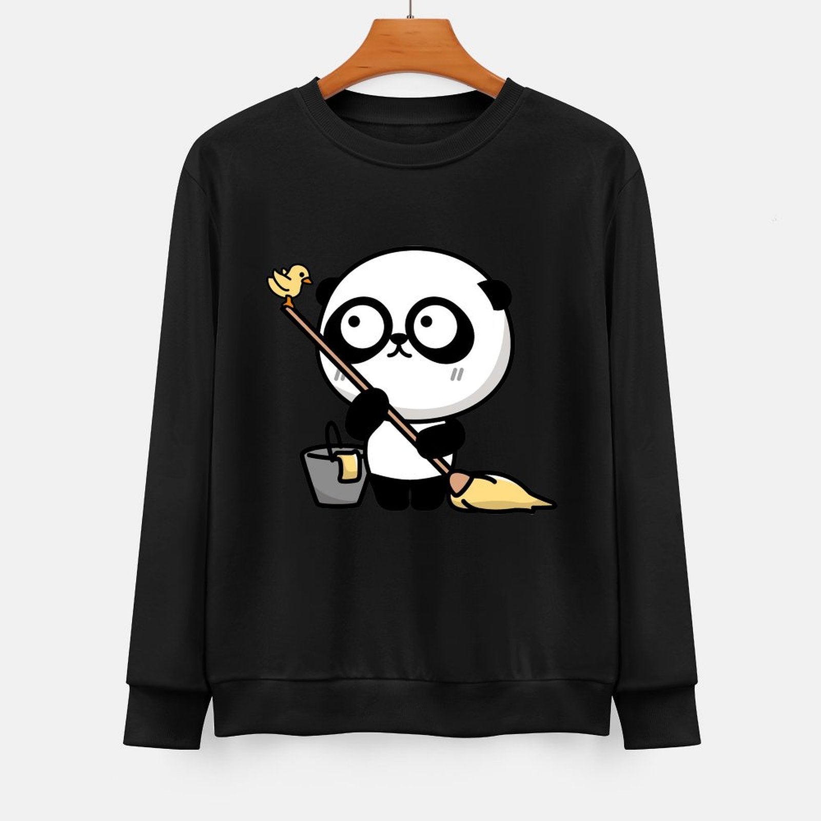 Front Patterned Long Sleeve TopDurable TimelessComfort